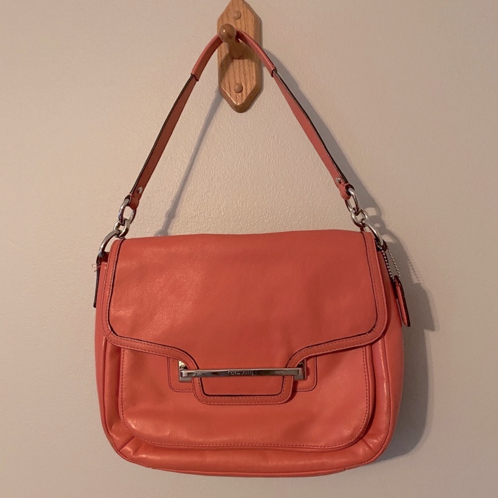 Coach Satchel Leather Purse